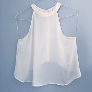 Lush white blouse